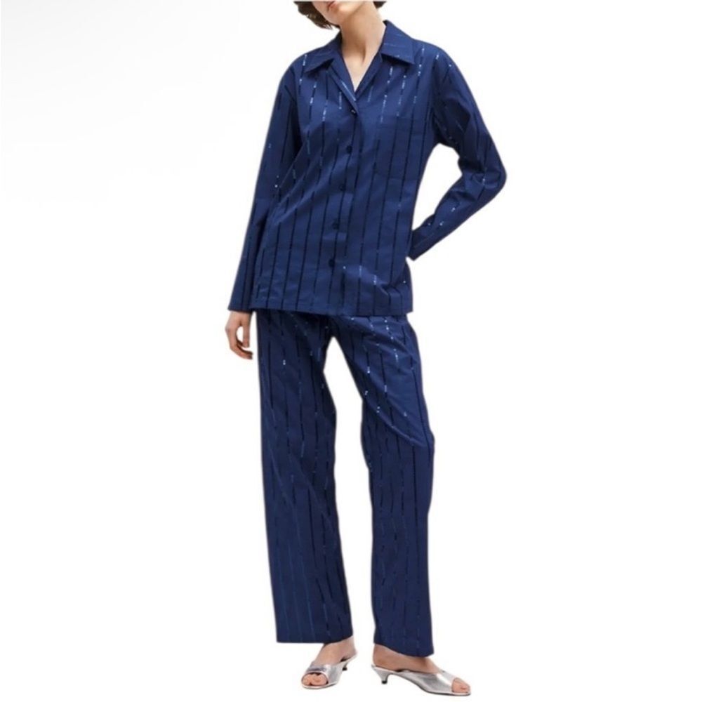 Sleeper Milky Way Sequined Cotton Set NWT